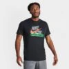Men's Nike Dri-FIT Basketball T-Shirt Black - DZ2681 010
