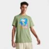 Men's Nike Sportswear Chameleon Graphic T-Shirt Oil Green - DZ2865 386