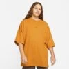 Men's Nike Sportswear Premium Essentials Oversized T-Shirt Desert Ochre - FB9766 754 -Nike Sportwear Sales FB9766 754 M1