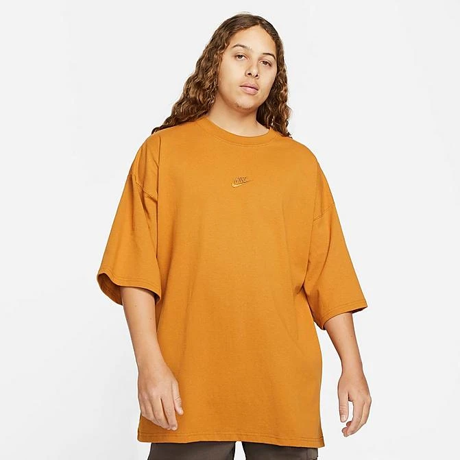 Men's Nike Sportswear Premium Essentials Oversized T-Shirt Desert Ochre - FB9766 754 3 Men's Nike Sportswear Premium Essentials Oversized T-Shirt Desert Ochre - FB9766 754