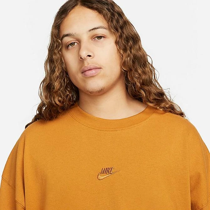 Men's Nike Sportswear Premium Essentials Oversized T-Shirt Desert Ochre - FB9766 754 6 Men's Nike Sportswear Premium Essentials Oversized T-Shirt Desert Ochre - FB9766 754 - Image 4