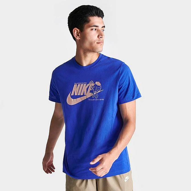 Men's Nike Sportswear Athletic Arts Club Graphic T-Shirt Game Royal - FB9796 480 3 Men's Nike Sportswear Athletic Arts Club Graphic T-Shirt Game Royal - FB9796 480