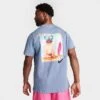 Men's Nike Sportswear Beach Pug Graphic T-Shirt Ashen Slate - FD6636 493 -Nike Sportwear Sales FD6636 493 M1