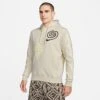 Men's Nike Sportswear Club Fleece JDI Graphic Hoodie Light Orewood Brown - FJ1575 104 -Nike Sportwear Sales FJ1575 104 M1