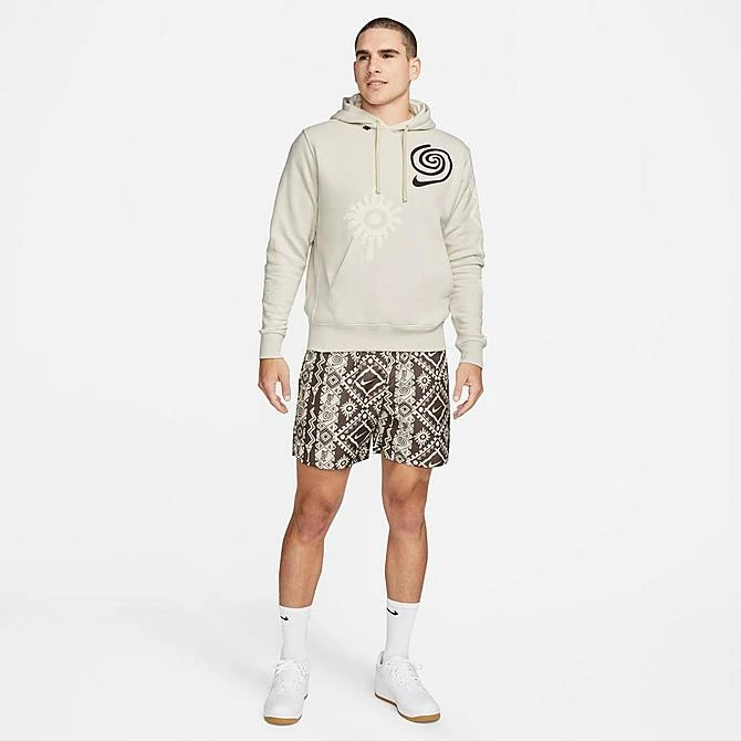 Men's Nike Sportswear Club Fleece JDI Graphic Hoodie Light Orewood Brown - FJ1575 104 4 Men's Nike Sportswear Club Fleece JDI Graphic Hoodie Light Orewood Brown - FJ1575 104 - Image 2