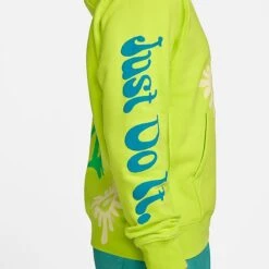 Men's Nike Sportswear Club Fleece JDI Graphic Hoodie Cyber - FJ1575 389 -Nike Sportwear Sales FJ1575 389 M6