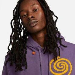 Men's Nike Sportswear Club Fleece JDI Graphic Hoodie Canyon Purple - FJ1575 553 -Nike Sportwear Sales FJ1575 553 M4