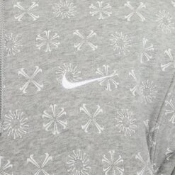 Men's Nike Sportswear Club Fleece Monogram Hoodie Dark Grey Heather/White - FJ1635 063 12 Men's Nike Sportswear Club Fleece Monogram Hoodie Dark Grey Heather/White - FJ1635 063 -Nike Sportwear Sales FJ1635 063 M5