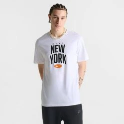 Nike Sportswear New York City Short-Sleeve T-Shirt White - FJ1656 100 -Nike Sportwear Sales FJ1656 100 M3