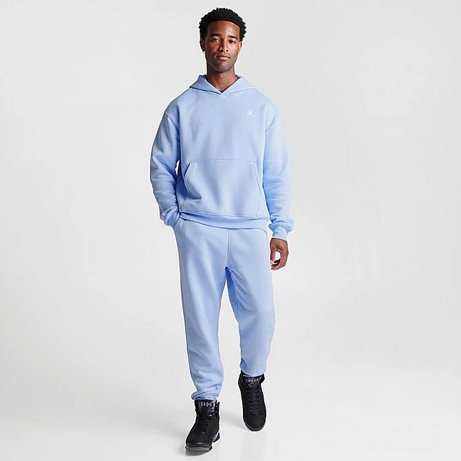 Nike Men's Jordan Essentials Jumpman Fleece Sweatpants Royal Tint/White - FJ7779 425 4 Nike Men's Jordan Essentials Jumpman Fleece Sweatpants Royal Tint/White - FJ7779 425 - Image 2