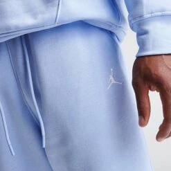 Nike Men's Jordan Essentials Jumpman Fleece Sweatpants Royal Tint/White - FJ7779 425 12 Nike Men's Jordan Essentials Jumpman Fleece Sweatpants Royal Tint/White - FJ7779 425 -Nike Sportwear Sales FJ7779 425 M5