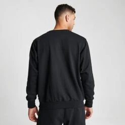 Men's Nike Giannis Standard Issue Connections Graphic Basketball Crewneck Sweatshirt Black - FJ9557 010 -Nike Sportwear Sales FJ9557 010 M4