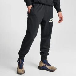 Men's Nike Giannis Standard Issue Connections Dri-FIT Jogger Pants Black - FN7214 010 -Nike Sportwear Sales FN7214 010 M3