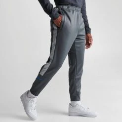 Men's Nike Air Retro Jogger Pants Iron Grey/Light Smoke Grey - FN7690 068 -Nike Sportwear Sales FN7690 068 M3