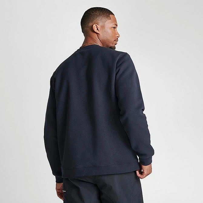 Men's Nike Sportswear Club Fleece Wordmark Crewneck Sweatshirt Black/Multi - FQ6151 010 6 Men's Nike Sportswear Club Fleece Wordmark Crewneck Sweatshirt Black/Multi - FQ6151 010 - Image 4