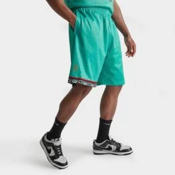 Men's Mitchell & Ness Vancouver Grizzlies NBA 1995-96 Away Swingman Basketball Shorts Teal - GRTEAL96 VGR 10 Men's Mitchell & Ness Vancouver Grizzlies NBA 1995-96 Away Swingman Basketball Shorts Teal - GRTEAL96 VGR -Nike Sportwear Sales GRTEAL96 VGR M3