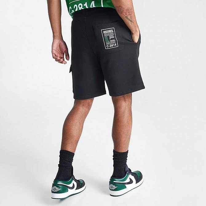 Men's Hoodrich OG Akira Cargo Shorts Black/White/Jolly Green - HR0221 001 6 Men's Hoodrich OG Akira Cargo Shorts Black/White/Jolly Green - HR0221 001 - Image 4