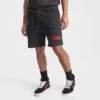 Men's Hoodrich OG Kraze Shorts Black/Chili Pepper/Mars Red - HR0303 001 2 Men's Hoodrich OG Kraze Shorts Black/Chili Pepper/Mars Red - HR0303 001 -Nike Sportwear Sales HR0303 001 M1