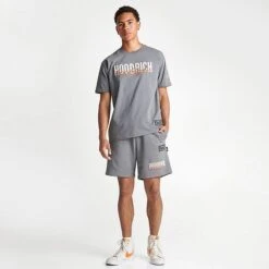 Men's Hoodrich OG Blend V2 T-Shirt Lava Smoke/Flame/White - HR0355 060 -Nike Sportwear Sales HR0355 060 M2
