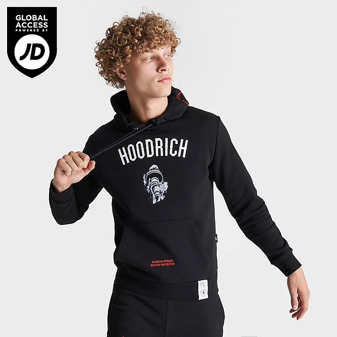 Men's Hoodrich OG Liberty Graphic Pullover Hoodie Black - HR0672 001