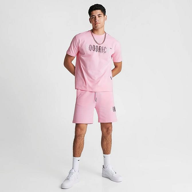 Men's Hoodrich OG Dash T-Shirt Rose/White/Grey/Black - HR0955 600 4 Men's Hoodrich OG Dash T-Shirt Rose/White/Grey/Black - HR0955 600 - Image 2