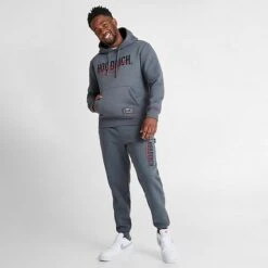 Men's Hoodrich OG Blend Graphic Print Pullover Hoodie Grey/Black/Red - HR708 060 9 Men's Hoodrich OG Blend Graphic Print Pullover Hoodie Grey/Black/Red - HR708 060 -Nike Sportwear Sales HR708 060 M2