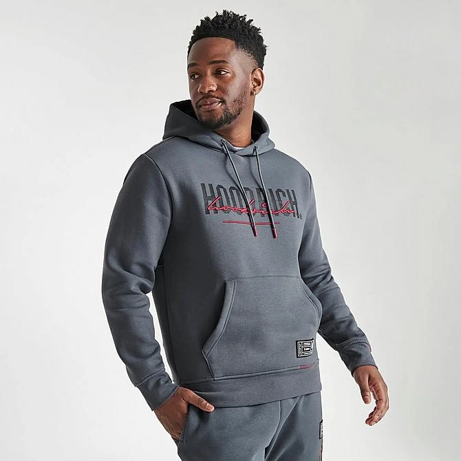 Men's Hoodrich OG Blend Graphic Print Pullover Hoodie Grey/Black/Red - HR708 060 5 Men's Hoodrich OG Blend Graphic Print Pullover Hoodie Grey/Black/Red - HR708 060 - Image 3