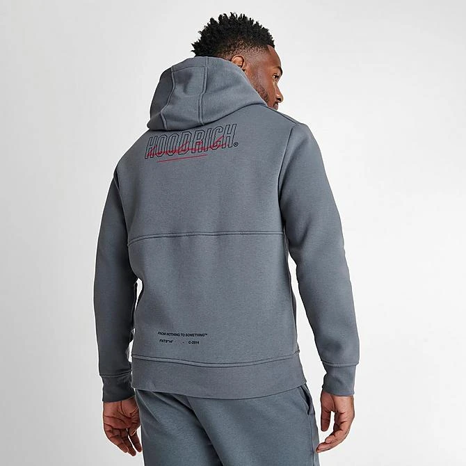Men's Hoodrich OG Blend Graphic Print Pullover Hoodie Grey/Black/Red - HR708 060 6 Men's Hoodrich OG Blend Graphic Print Pullover Hoodie Grey/Black/Red - HR708 060 - Image 4