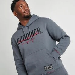 Men's Hoodrich OG Blend Graphic Print Pullover Hoodie Grey/Black/Red - HR708 060 12 Men's Hoodrich OG Blend Graphic Print Pullover Hoodie Grey/Black/Red - HR708 060 -Nike Sportwear Sales HR708 060 M5