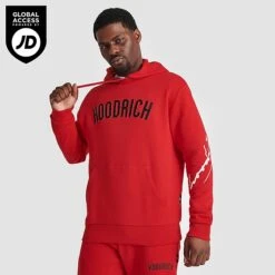 Men's Hoodrich OG Tycoon Hoodie Red/Black/White - HR715 600