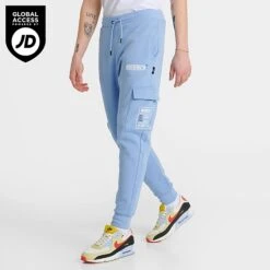 Men's Hoodrich Akira Cargo Jogger Pants Sky Blue - HR722 400
