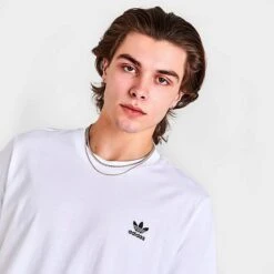 Adidas Originals Trefoil Essentials T-Shirt White - IA4872 100 -Nike Sportwear Sales IA4872 100 M5