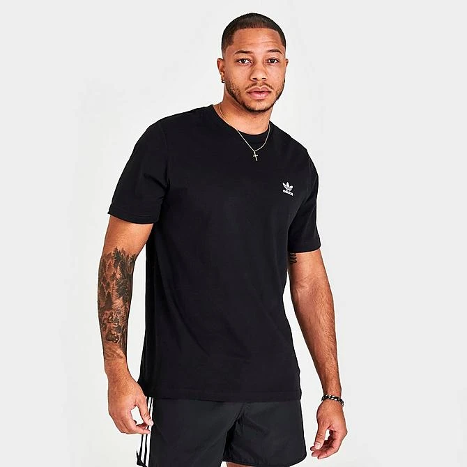 Adidas Originals Trefoil Essentials T-Shirt Black - IA4873 001 5 Adidas Originals Trefoil Essentials T-Shirt Black - IA4873 001 - Image 3
