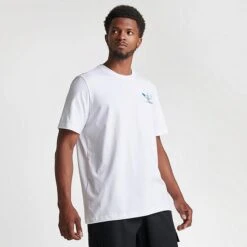 Men's Adidas Originals Cloudy Trefoil Graphic T-Shirt White - II8169 100 -Nike Sportwear Sales II8169 100 M3