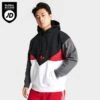 Men's Adidas Originals Adicolor Colorado Pullover Hoodie Black/Better Scarlet/Grey - IJ9466 001 -Nike Sportwear Sales IJ9466 001 M1