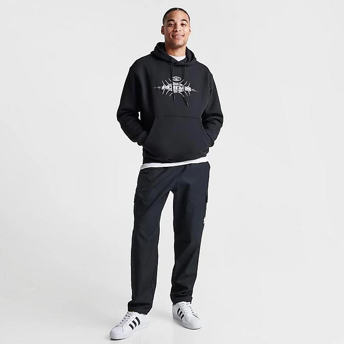 Men's Adidas Originals Rekive Hoodie Black - IL8289 001 4 Men's Adidas Originals Rekive Hoodie Black - IL8289 001 - Image 2