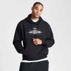 Men's Adidas Originals Rekive Hoodie Black - IL8289 001 10 Men's Adidas Originals Rekive Hoodie Black - IL8289 001 -Nike Sportwear Sales IL8289 001 M3