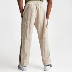 Men's Adidas Originals Adicolor Classics 3-Stripes Cargo Pants Wonder Beige - IM2108 264 -Nike Sportwear Sales IM2108 264 M4