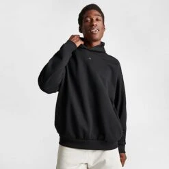 Adidas Basketball One Fleece Hoodie Black - IN4243 001 8 Adidas Basketball One Fleece Hoodie Black - IN4243 001 -Nike Sportwear Sales IN4243 001 M3