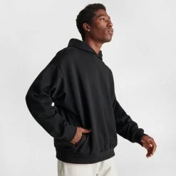 Adidas Basketball One Fleece Hoodie Black - IN4243 001 9 Adidas Basketball One Fleece Hoodie Black - IN4243 001 -Nike Sportwear Sales IN4243 001 M4