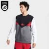 Men's Adidas Originals Colorado Crewneck Sweatshirt Black/Grey/Better Scarlet/White - IQ0018 001 2 Men's Adidas Originals Colorado Crewneck Sweatshirt Black/Grey/Better Scarlet/White - IQ0018 001 -Nike Sportwear Sales IQ0018 001 M1
