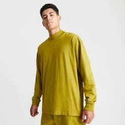 Adidas Basketball One Long-Sleeve T-Shirt Pulse Olive - IR8488 310 -Nike Sportwear Sales IR8488 310 M3
