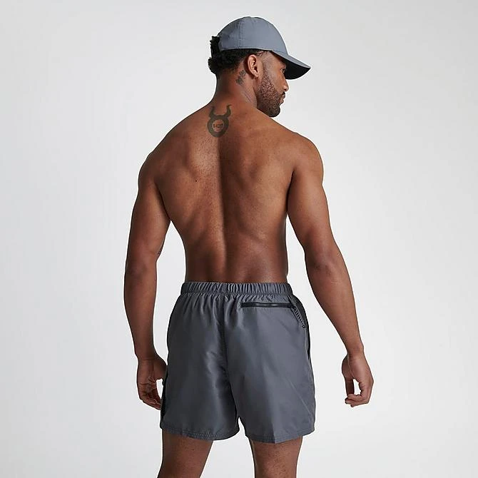Men's Nike Packable Cargo Volley 5-Inch Swim Shorts Iron Grey - NESSB520 018 6 Men's Nike Packable Cargo Volley 5-Inch Swim Shorts Iron Grey - NESSB520 018 - Image 4
