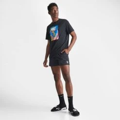 Men's Nike Solid Icon 5" Swim Shorts Black - NESSB636 001 9 Men's Nike Solid Icon 5" Swim Shorts Black - NESSB636 001 -Nike Sportwear Sales NESSB636 001 M2