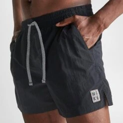 Men's Nike Solid Icon 5" Swim Shorts Black - NESSB636 001 12 Men's Nike Solid Icon 5" Swim Shorts Black - NESSB636 001 -Nike Sportwear Sales NESSB636 001 M5