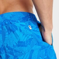 Men's Nike Swim Collage 5’’ Volley Shorts Swim Shorts Photo Blue - NESSC462 458 -Nike Sportwear Sales NESSC462 458 M6