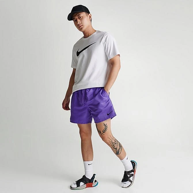 Men's Nike Volley 5-Inch Logo Tape Swim Shorts Action Grape - NESSD512 505 4 Men's Nike Volley 5-Inch Logo Tape Swim Shorts Action Grape - NESSD512 505 - Image 2