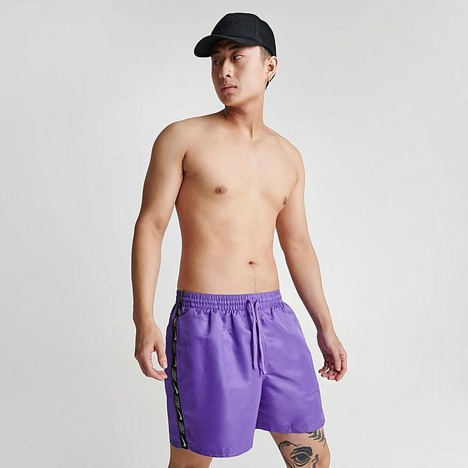 Men's Nike Volley 5-Inch Logo Tape Swim Shorts Action Grape - NESSD512 505 5 Men's Nike Volley 5-Inch Logo Tape Swim Shorts Action Grape - NESSD512 505 - Image 3