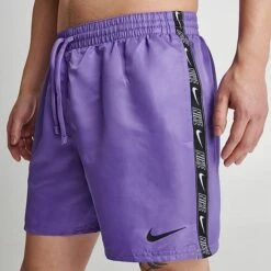 Men's Nike Volley 5-Inch Logo Tape Swim Shorts Action Grape - NESSD512 505 12 Men's Nike Volley 5-Inch Logo Tape Swim Shorts Action Grape - NESSD512 505 -Nike Sportwear Sales NESSD512 505 M5