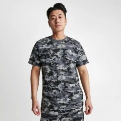 Men's The North Face Simple Dome T-Shirt Black/White/Grey - NF0A2TX5 001 -Nike Sportwear Sales NF0A2TX5 001 M3